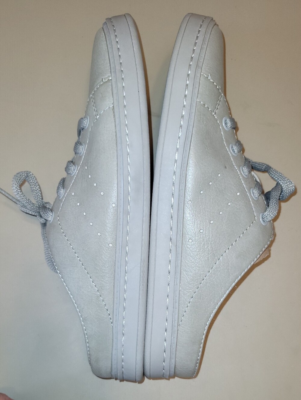 Soul Naturalizer Kemper Fossil Gray Lace-Up Mules. Size 9M - Like New Condition! - Picture 4 of 5